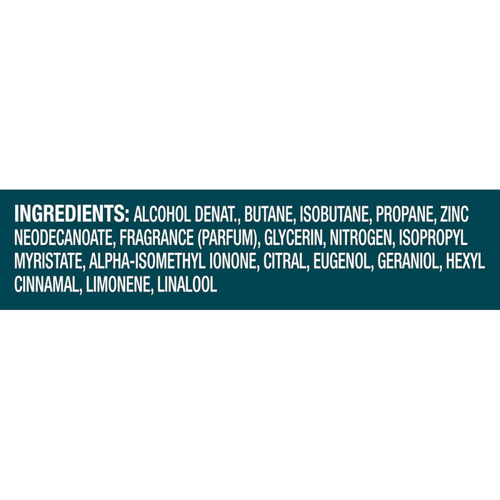 Degree Men Whole Body Deodorant Spray Ocean Chill – Paraben Free Daily Freshness for a Mindful Bath Routine