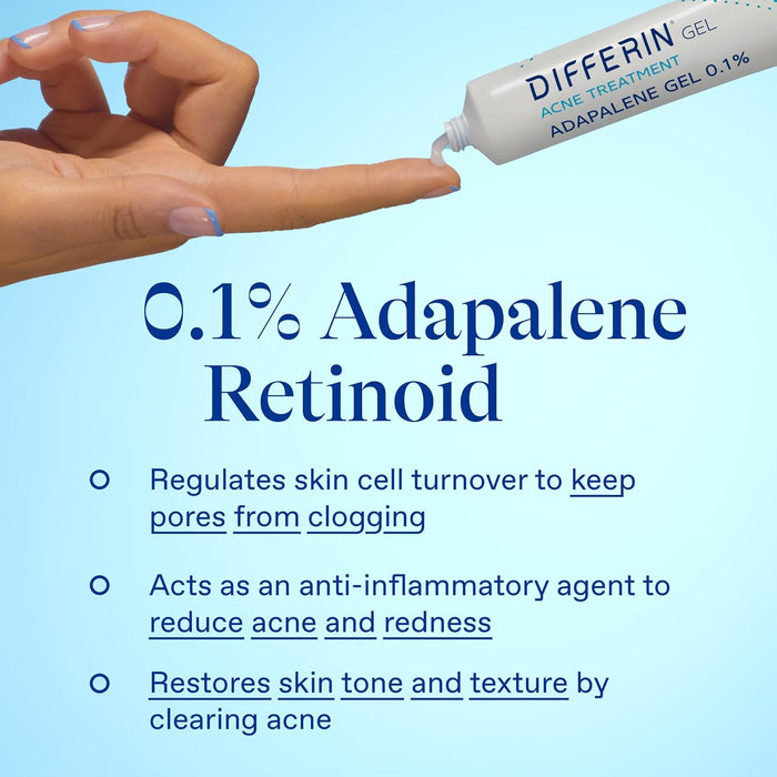 Differin 15g Tube – Essential Acne Care, Intentional Design for Sensitive Skin