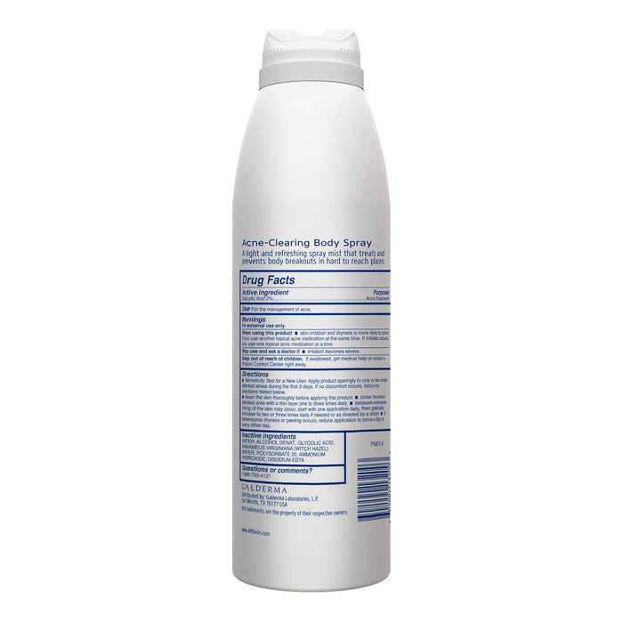 6 oz spray bottle sized for daily full-body application and travel