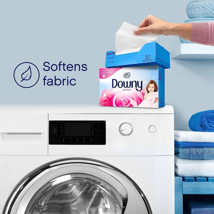 fabric softening agents embedded in each sheet