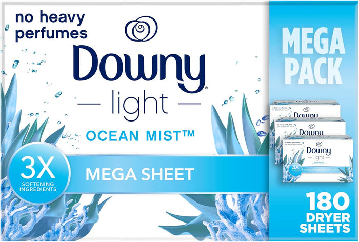 3x more softening ingredients compared to base dryer sheets