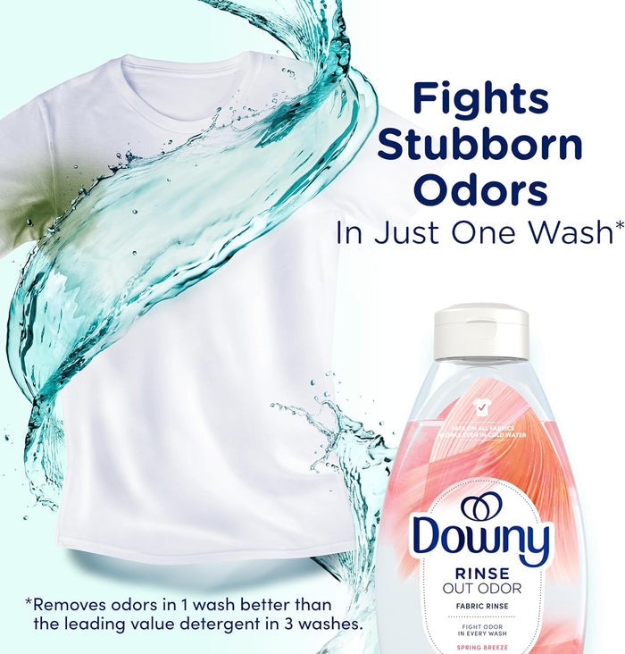 dual function as fabric softener and odor remover rinse in one 48 fl oz bottle