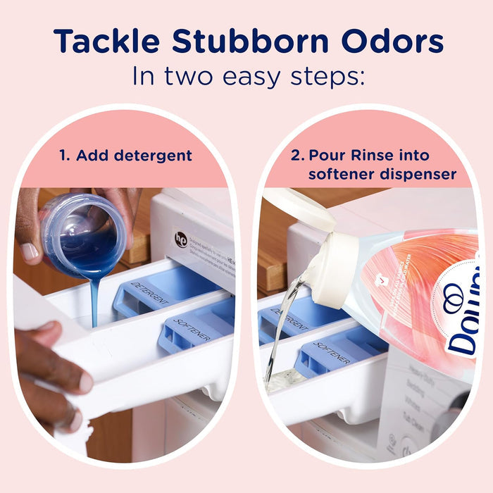 Downy Rinse Laundry Odor Remover, Spring Breeze – One-Bottle Laundry Solution for the Uncluttered Laundry Room