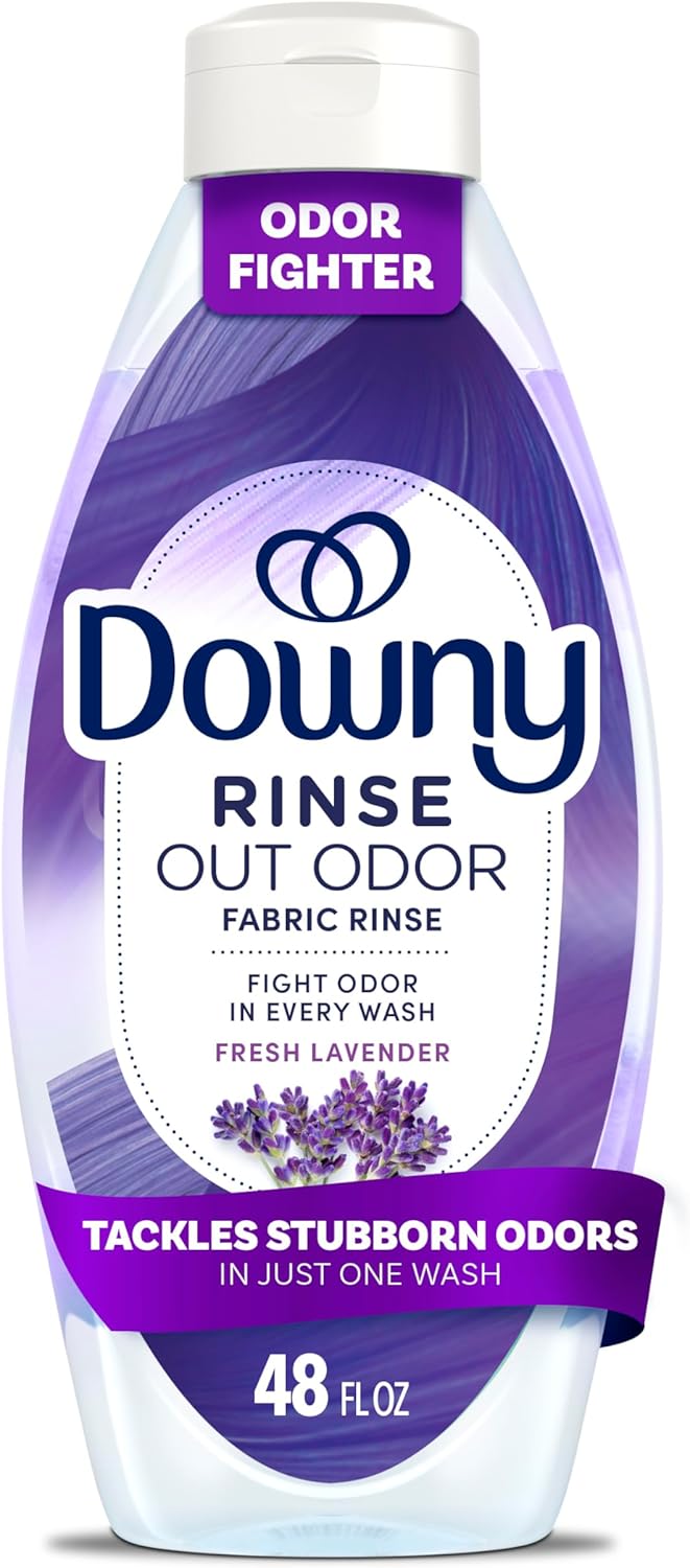 breakthrough odor-removing rinse technology that lifts residues trapped in fabric fibers