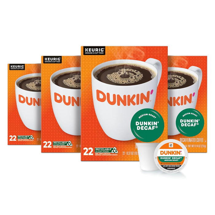 decaffeinated medium roast blend made from premium coffee beans