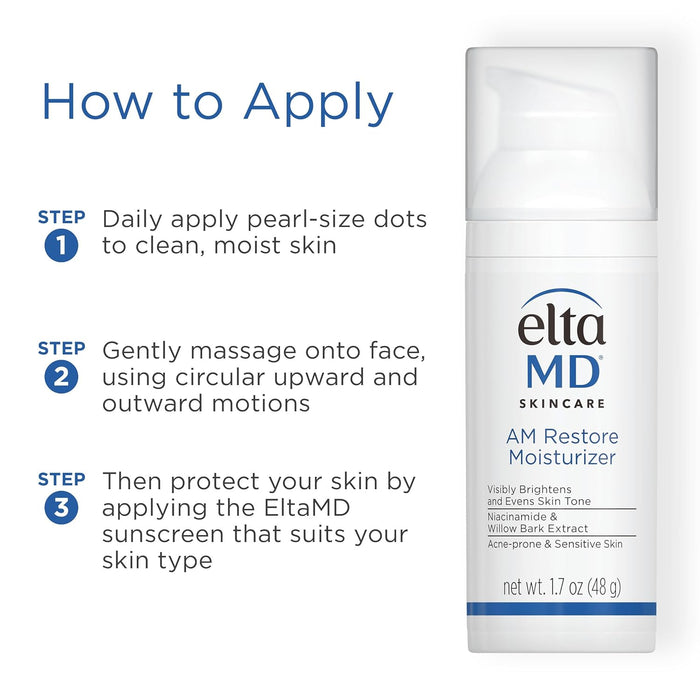 EltaMD AM Restore Oil-Free Facial Cream – Uncluttered Beauty for Intentional Self-Care