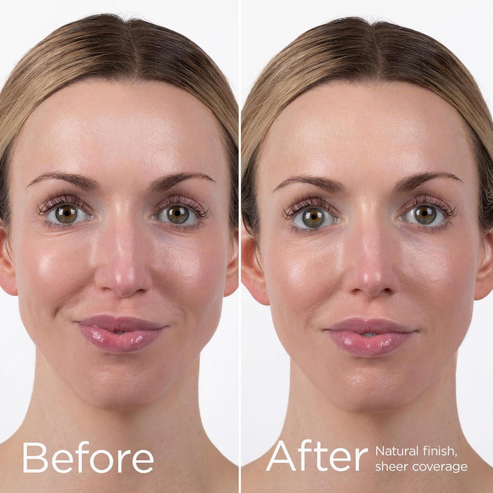 100% mineral active formula — no chemical uv filters