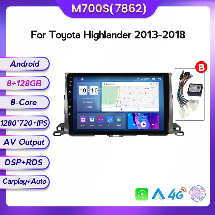 Enhance Your Toyota Highlander with Carplay Navigation Screen (13-18)
