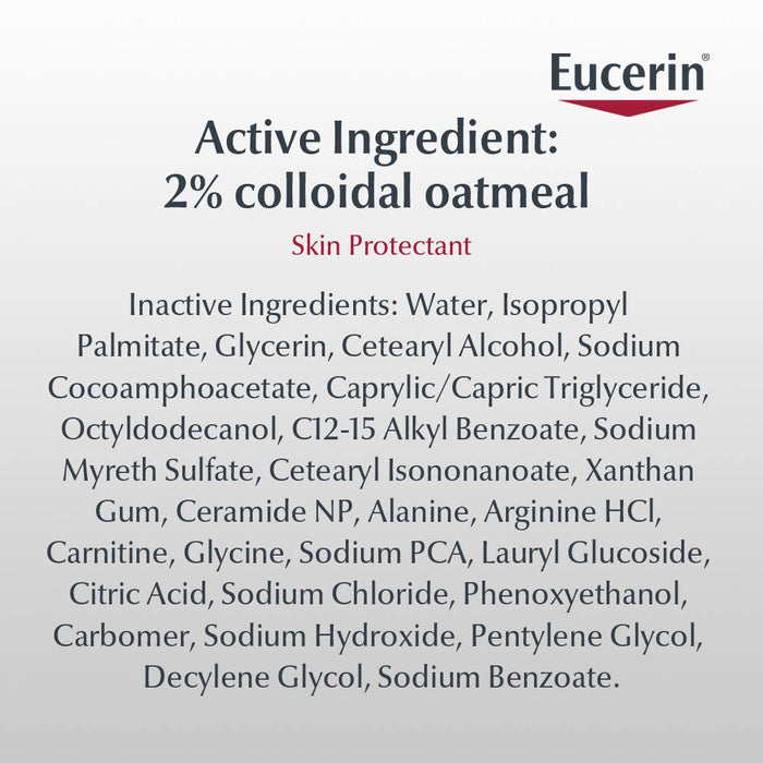 Eucerin Baby Eczema Relief Cream Wash – Wind-Down Wash for Nightly Skincare Wellness