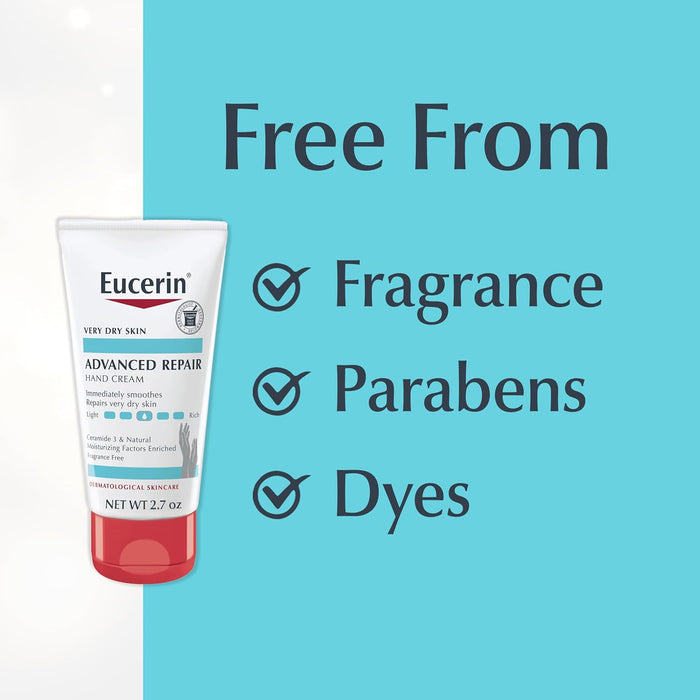 Eucerin Nightly Hand Repair – Fragrance-Free Cream for Calming Wind-Down Moments