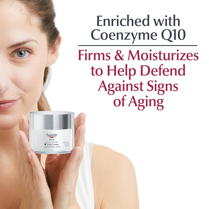 Eucerin Q10 Sensitive Skin Moisturizer – Mindful Self-Care Facial Treatment