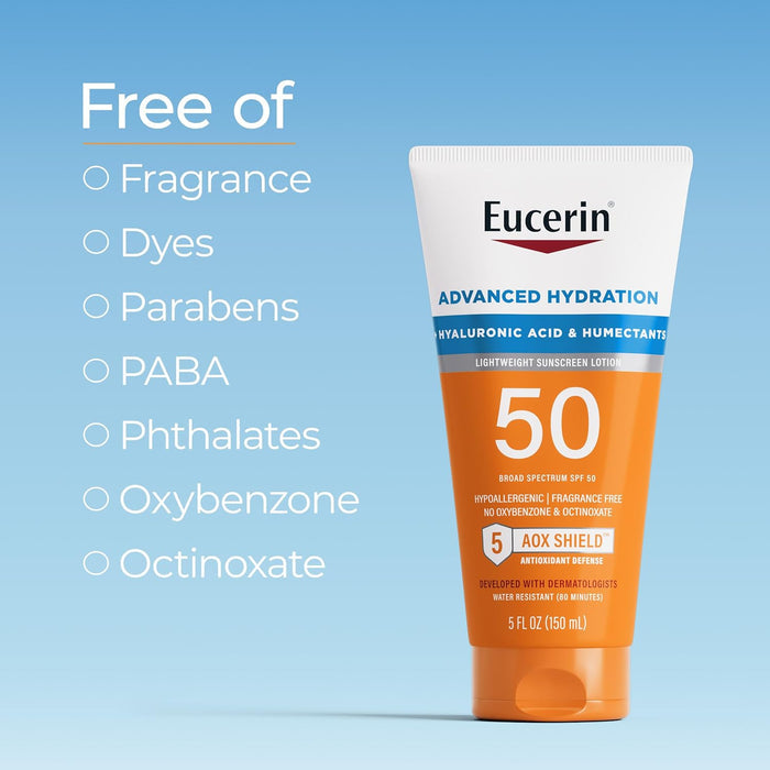 non-comedogenic, hypoallergenic lightweight lotion with invisible dry-touch finish