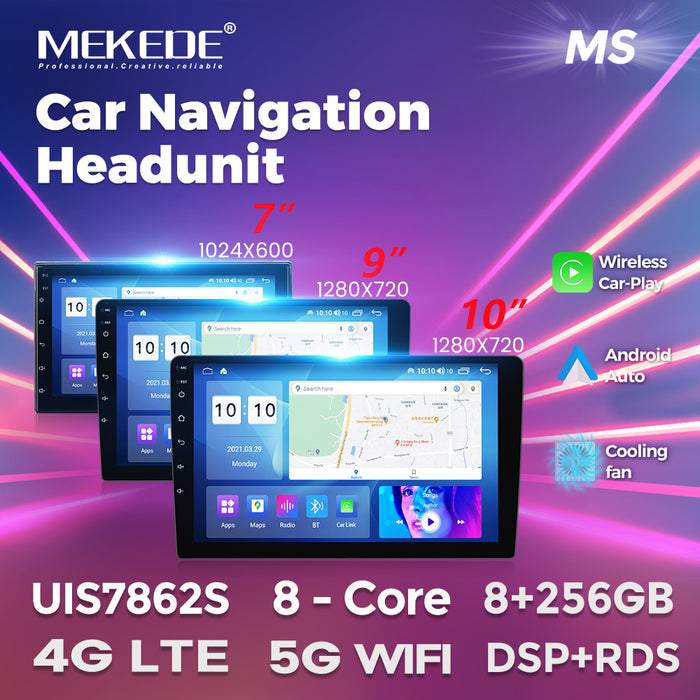 Fangyitong 7862S Android high definition large screen 9 inch/10 inch host DVD navigator player Car universal machine