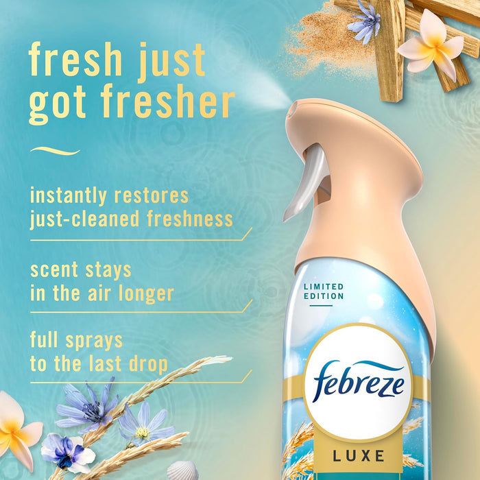 100% natural propellant with non-toxic air-freshening nozzle