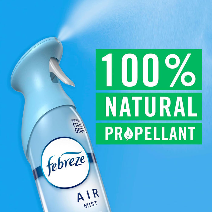 Febreze Air Mist Minimalist Starter – One Simple 3-Pack for Every Room, No Clutter of Multiple Sprays
