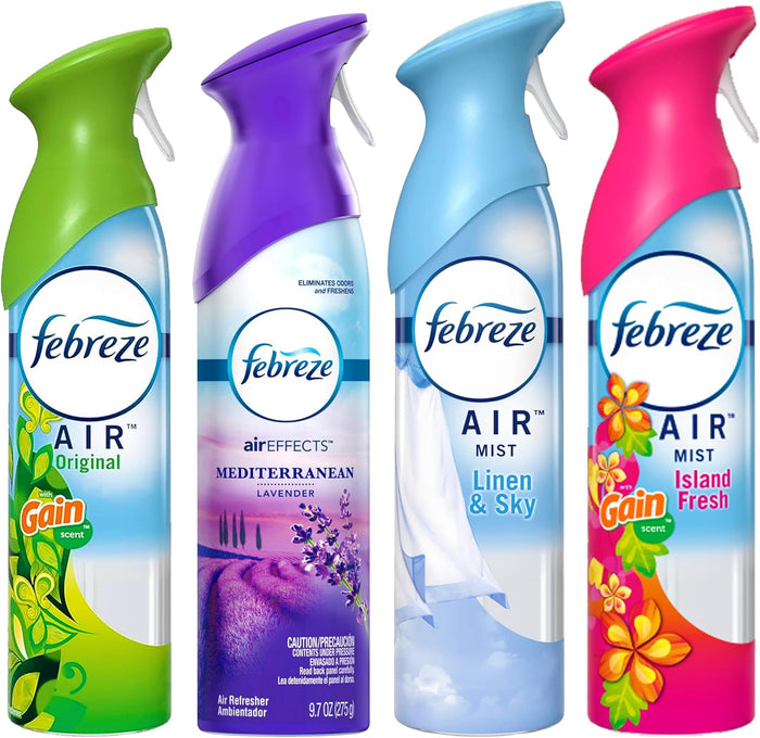 procter & gamble febreze odor-eliminating formula (not just fragrance cover-up)