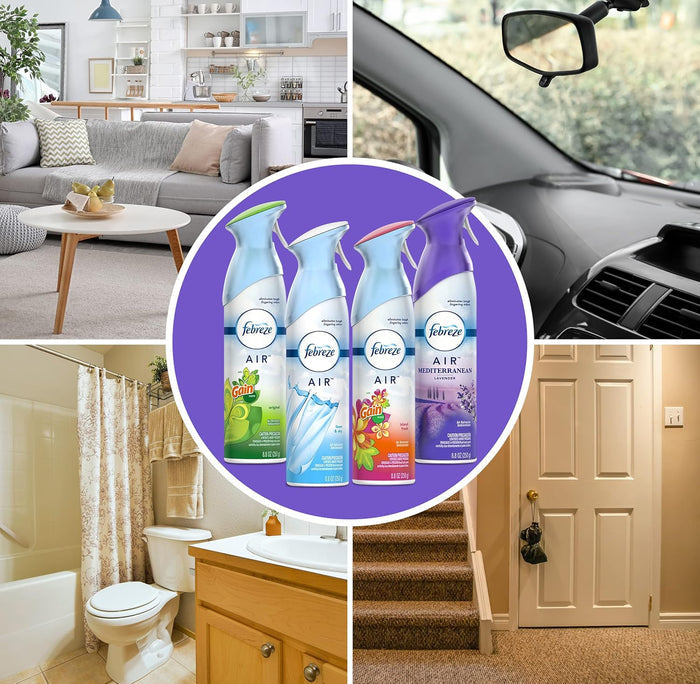 aerosol spray delivery for even, fine-mist coverage