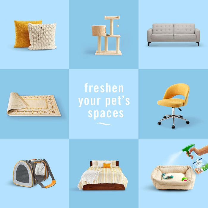 pet odor fighter variant with fruity-floral scent engineered for animal-related smells