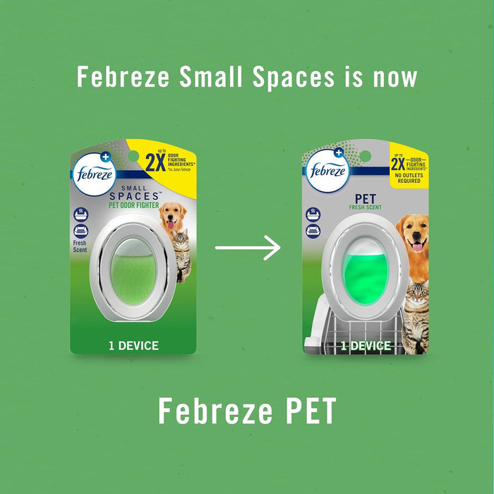 Febreze Pet Odor Fighter Solid Bar – Ammonia Smell Remover for Mudrooms and Laundry Rooms, No Outlets Needed