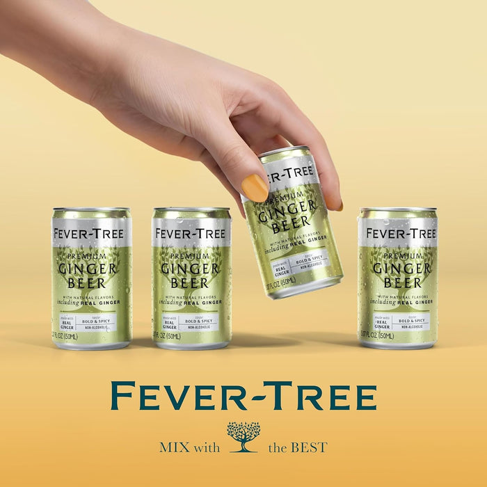 naturally sourced ingredients including real ginger root and carbonated spring water