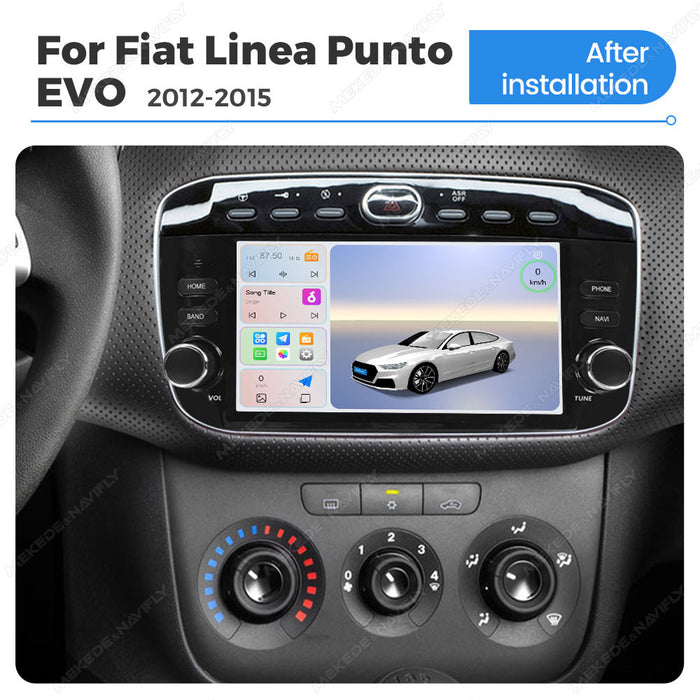 For fiat linea punto evo 2012-2015 fiat lingya pendo 7" android navigator