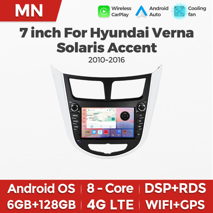 For hyundai verna solaris accent 2010-2016 hyundai rina android navigator