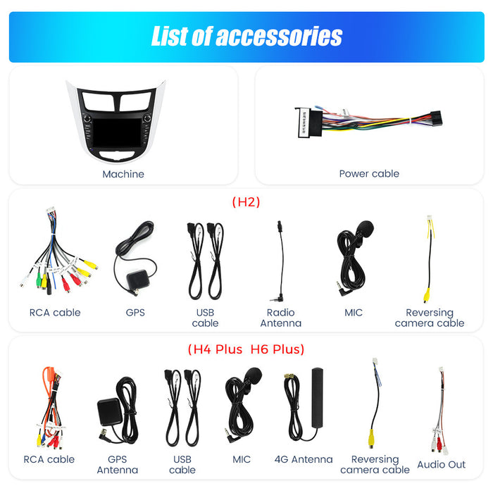 For hyundai verna solaris accent 2010-2016 hyundai rina android navigator