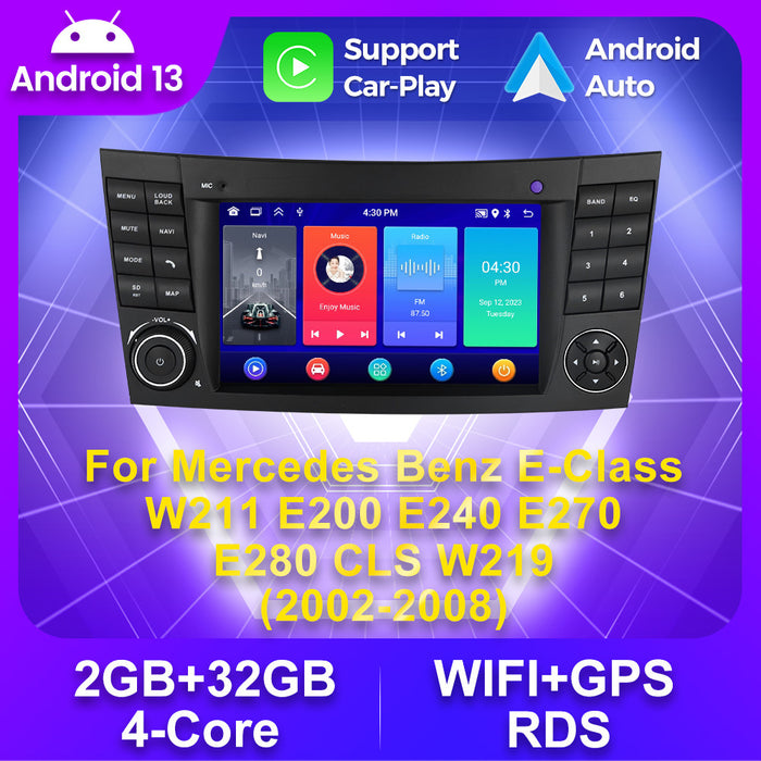 For mercedes benz e-class w211 e200 w219 w463 mercedes benz e android navigation