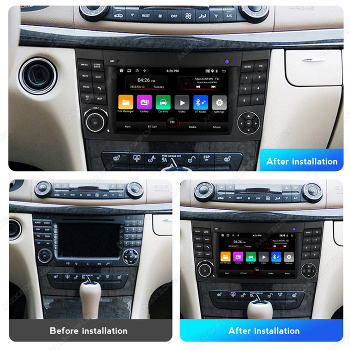 For mercedes benz e-class w211 e200 w219 w463 mercedes benz e android navigation