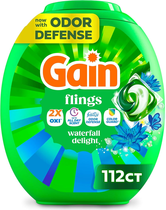 4-in-1 concentrated formula combining 2x oxi cleaning boosters, febreze odor defense, all-day fragrance capsules, and color guard