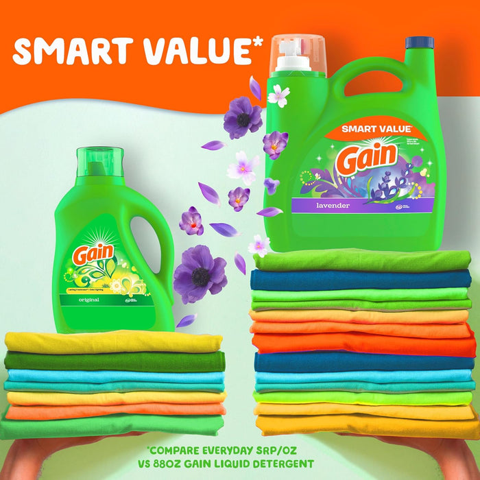 febreze odor-removal technology embedded in the detergent