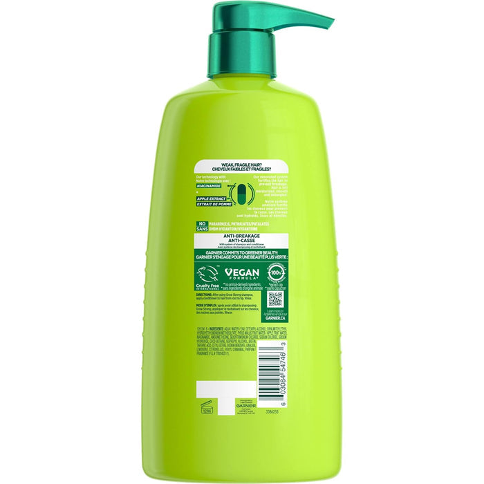 apple extract and ceramide for strand fortification and shine