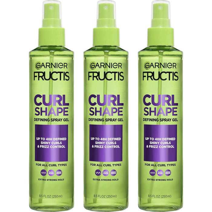 lightweight spray gel format for even, mess-free curl coating