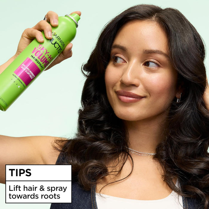 Garnier Fructis Volumizing Spray – Camping, Hiking & Outdoor Event Hair Solution