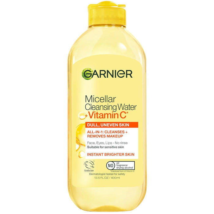 micellar technology using micelles that act like magnets to lift dirt, oil, and makeup