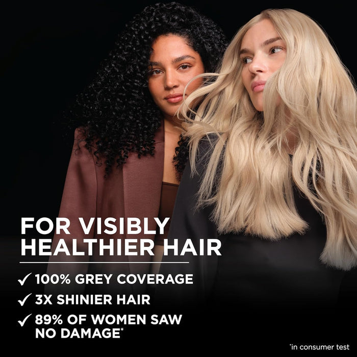 29 shade variants spanning natural browns, blondes, blacks, fashion reds, rose gold, and bleach options