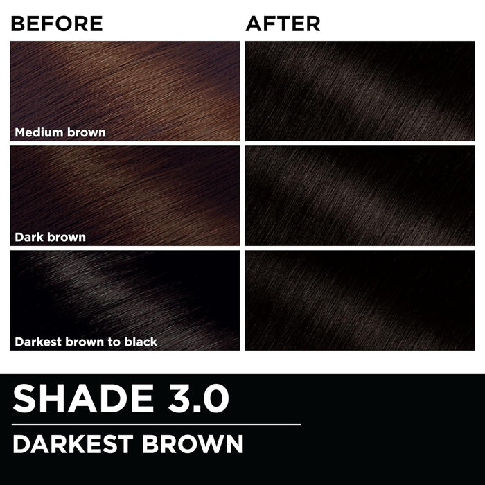 includes full kit: developer bottle, colorant tube, after-color conditioner, gloves, and instruction sheet