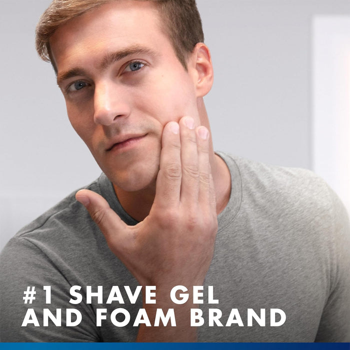 Gillette 3X Action Shave Gel Twin Pack – Thoughtful Stocking Stuffer for the Daily Shaver