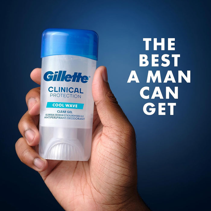 Gillette Clinical Men's Deodorant – Effortless Protection in Sleek, Understated Design