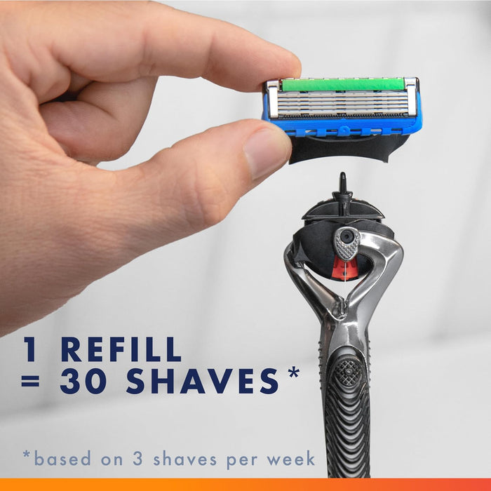 microcomb to lift and guide hair toward the cutting edge