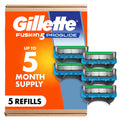 5 Count (Pack of 1) - Fusion 5 ProGlide Refills