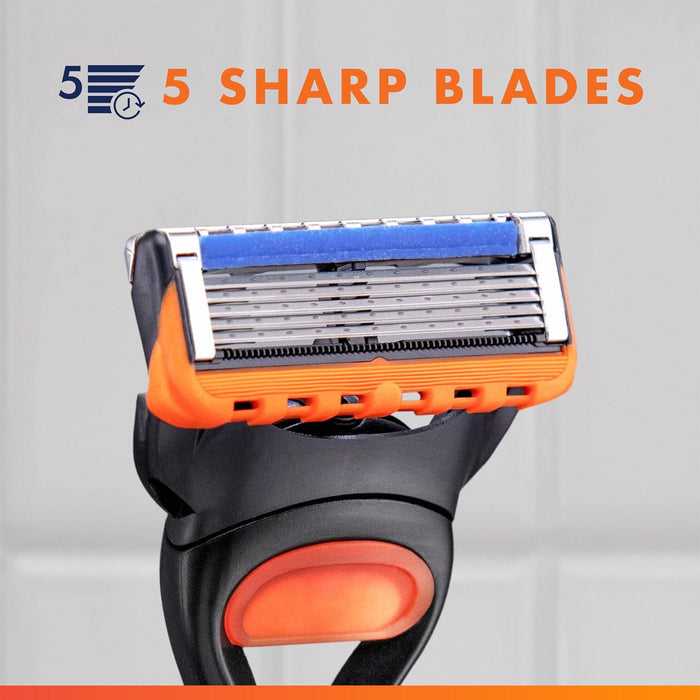 revamped ergonomic handle designed for maximum control and comfort