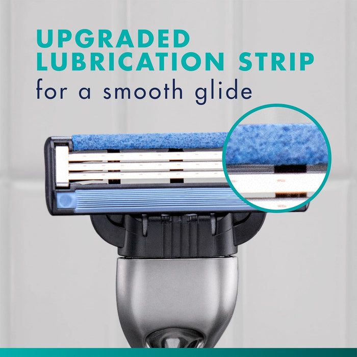 open blade architecture for fast rinsing and cleaning