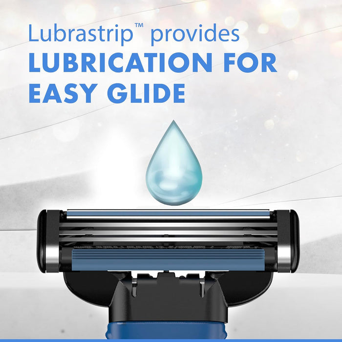 enhanced lubrastrip that releases glide agents during the shave