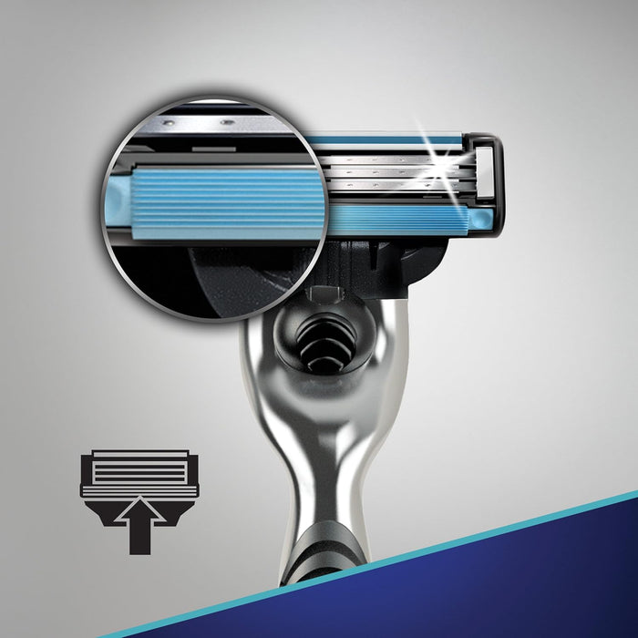 universal compatibility with all mach3 blade refills