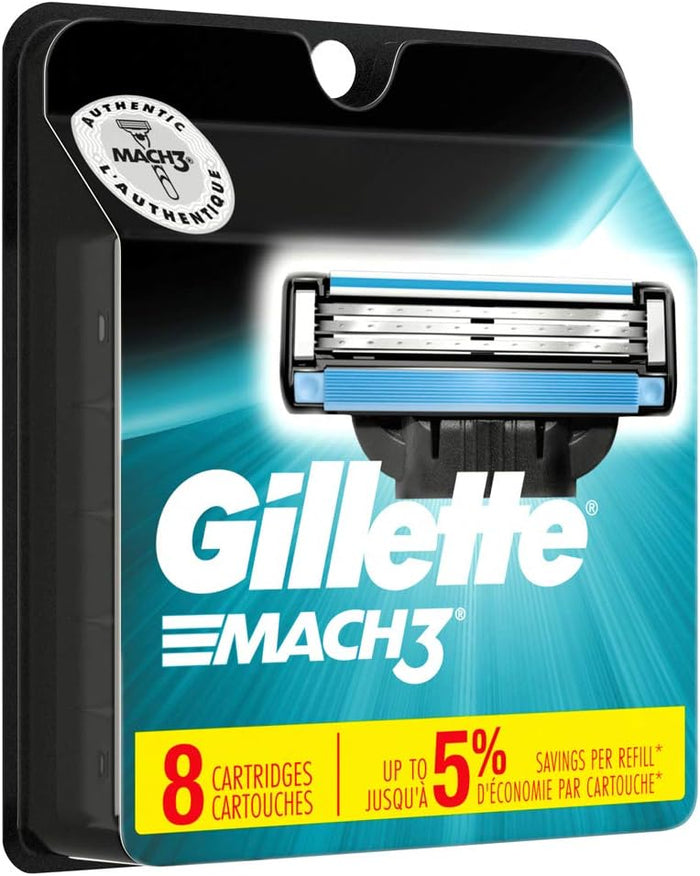 3 progressively positioned blades for a single-stroke close shave