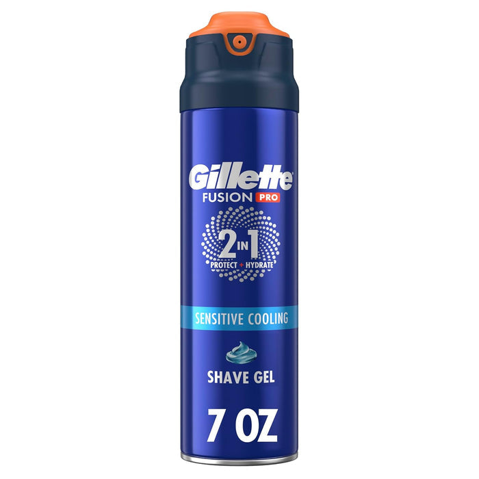menthol-scented cooling shaving gel formula