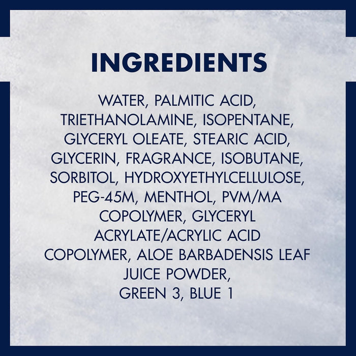 advanced glide formula designed for sensitive skin