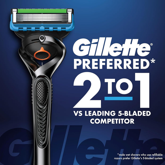 enhanced lubrastrip with more lubricants that fades when shave quality drops