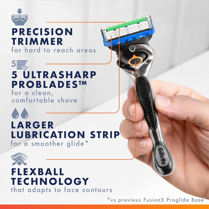precision trimmer blade on the back for edging and hard-to-reach spots
